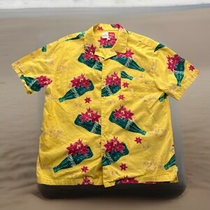 Brixton x Coca Cola Mens Bunker Short Sleeve Shirt Mens Size L